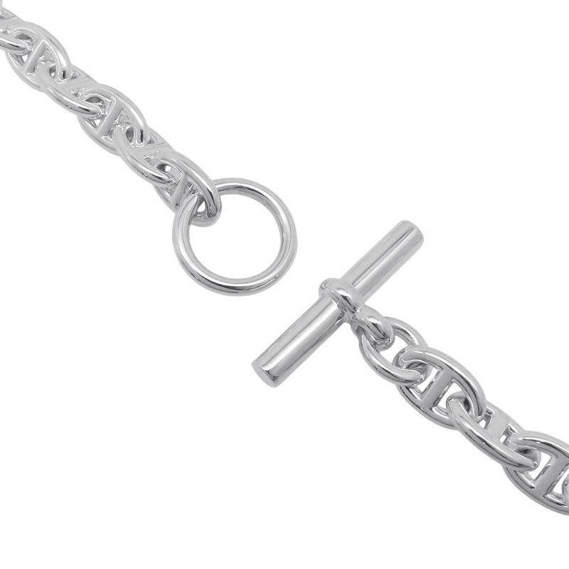 エルメス ネックレス シェーヌダンクルPM 43コマ SV925シルバー HERMES ジュエリー