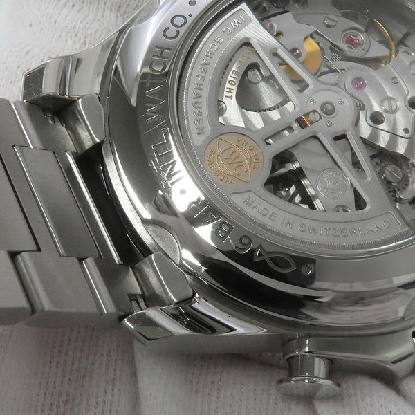 IWC ポルトギーゼ・ヨットクラブ・クロノグラフ IW390702 腕時計 シルバー文字盤