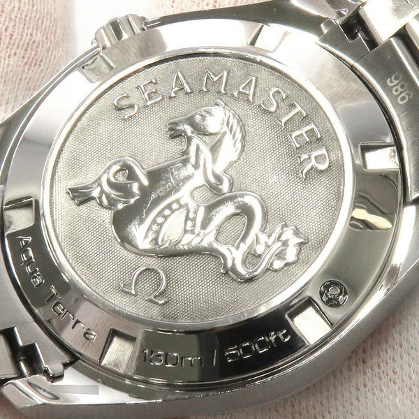 オメガ シーマスター アクアテラ デイト 231.10.39.61.02.001 OMEGA 腕時計 シルバー文字盤