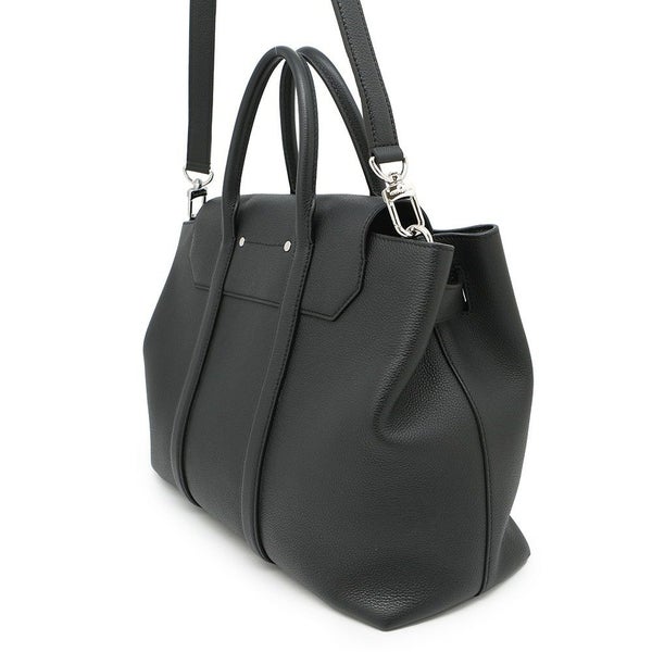 ルイヴィトン トートバッグ ミレジム・カーフレザー ジョルジュ・トートMM M23153 2wayショルダー 黒 ブラック