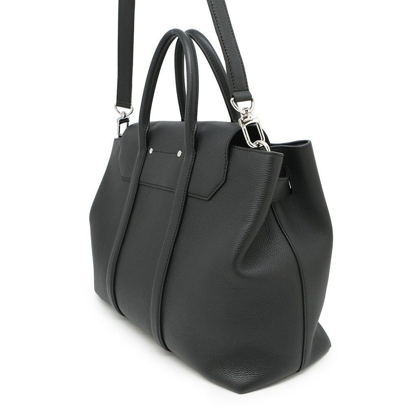 ルイヴィトン トートバッグ ミレジム・カーフレザー ジョルジュ・トートMM M23153 2wayショルダー 黒 ブラック