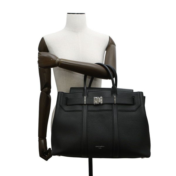 ルイヴィトン トートバッグ ミレジム・カーフレザー ジョルジュ・トートMM M23153 2wayショルダー 黒 ブラック