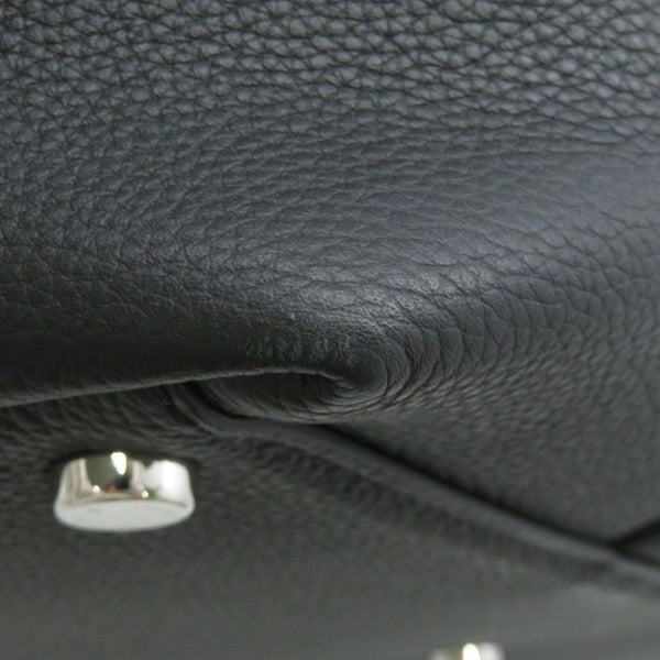 ルイヴィトン トートバッグ ミレジム・カーフレザー ジョルジュ・トートMM M23153 2wayショルダー 黒 ブラック