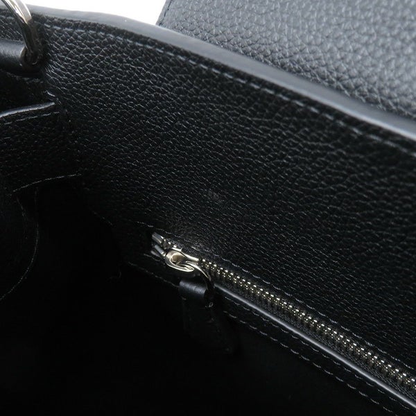 ルイヴィトン トートバッグ ミレジム・カーフレザー ジョルジュ・トートMM M23153 2wayショルダー 黒 ブラック