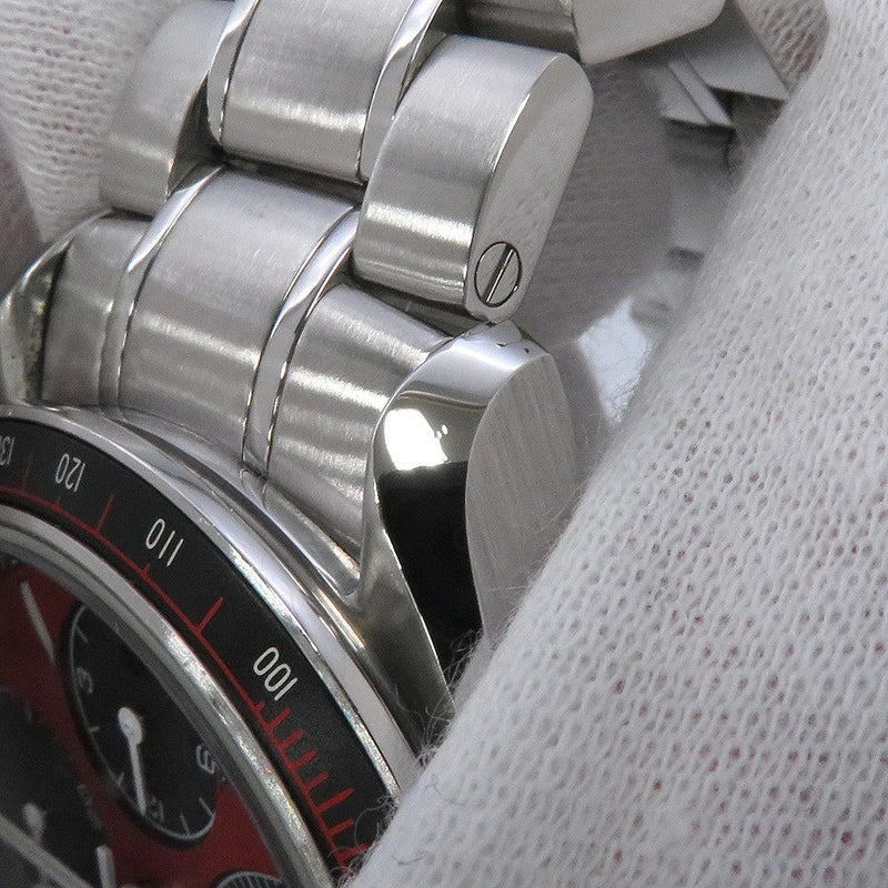 オメガ スピードマスター レーシング クロノグラフ 326.30.40.50.11.001 OMEGA 腕時計 レッド文字盤