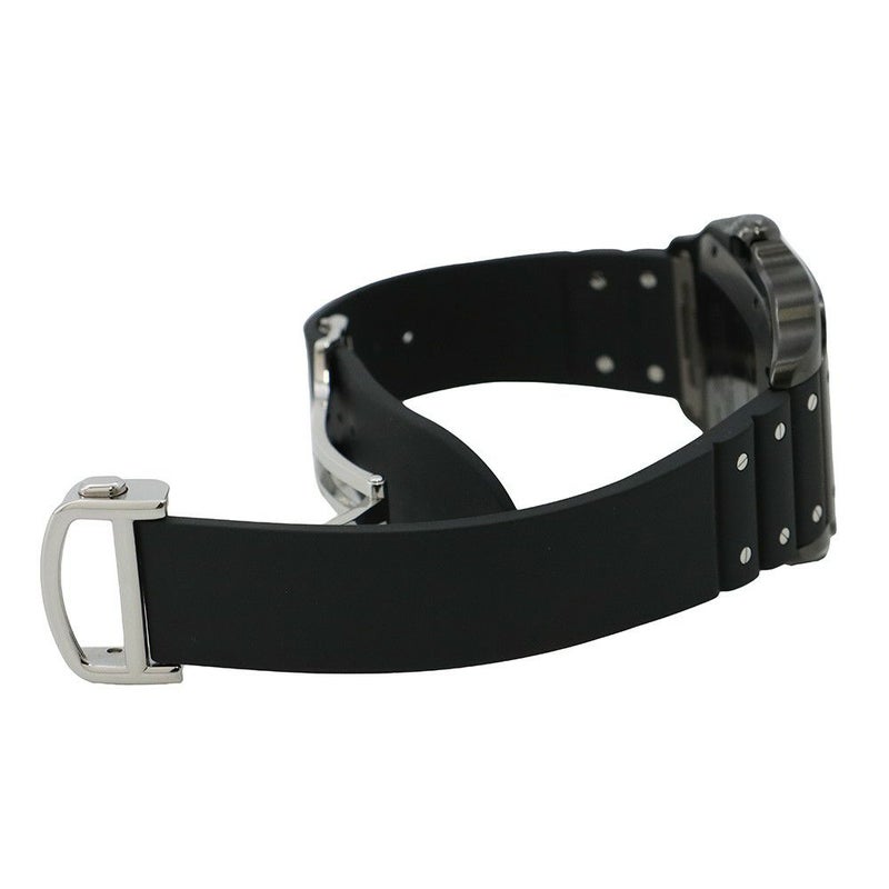 カルティエ サントス ドゥ カルティエ LM WSSA0039 Cartier 腕時計 黒文字盤