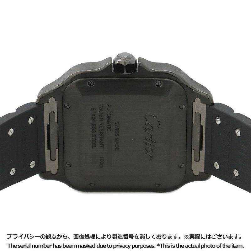 カルティエ サントス ドゥ カルティエ LM WSSA0039 Cartier 腕時計 黒文字盤
