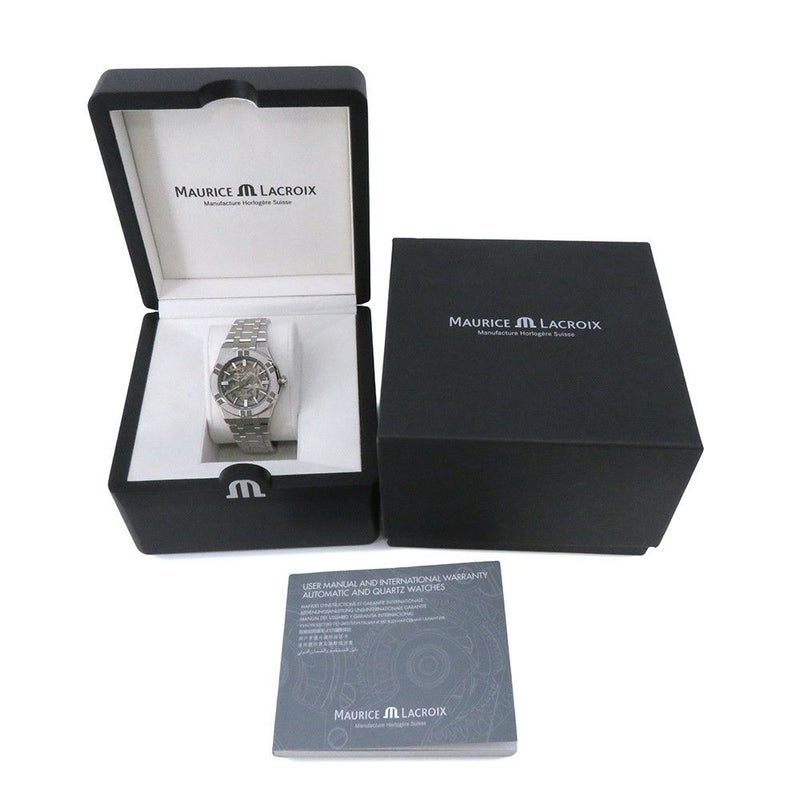 モーリスラクロア アイコン オートマティック スケルトン AI6007-SS002-030-1 ダークグレー文字盤