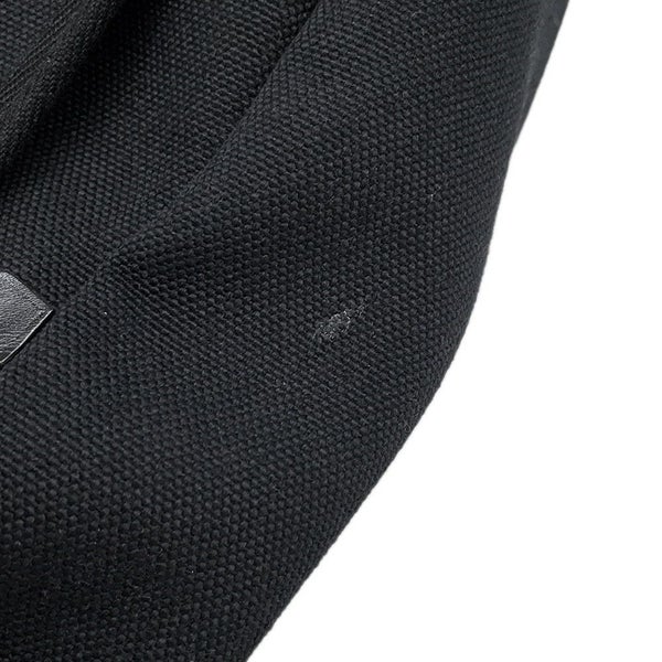 エルメス エールバッグジップPM ルトゥルネ ブラック/シルバー金具 トワルミリタリー/ヴァッシュハンター B刻印 黒