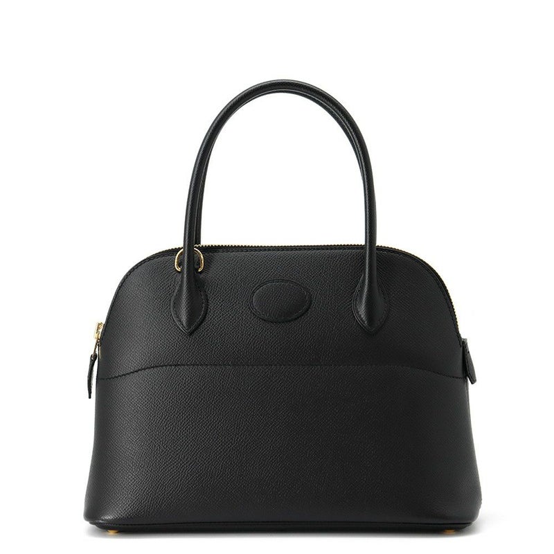 エルメス ハンドバッグ ボリード27 ブラック/ゴールド金具 エプソン Z刻印 2wayショルダー 黒