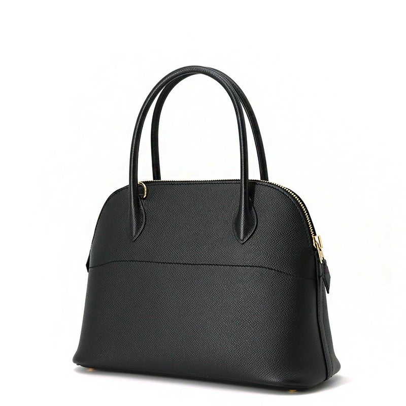 エルメス ハンドバッグ ボリード27 ブラック/ゴールド金具 エプソン Z刻印 2wayショルダー 黒