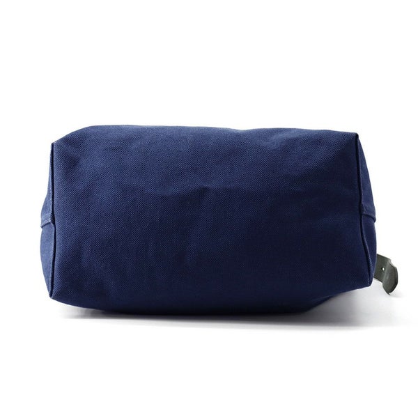 エルメス トートバッグ エトリヴィエール ネイビー/ブラック/シルバー金具 トワルゴエラン/ヴァッシュハンター Y刻印