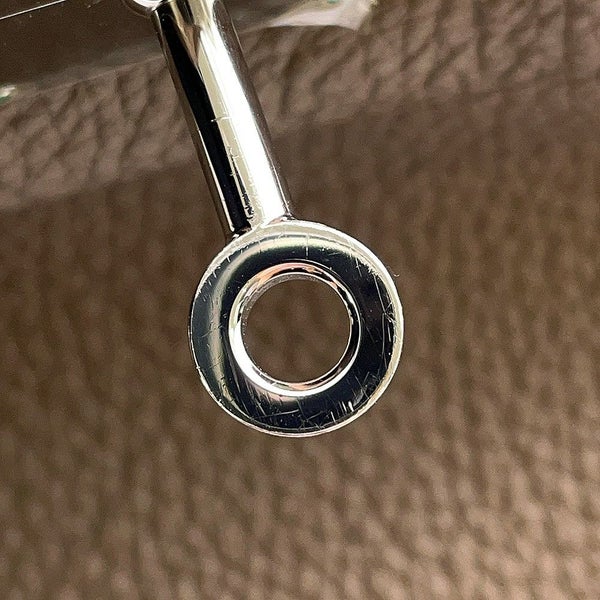 エルメス ショルダーバッグ ジプシエール34 エトゥープ/シルバー金具 トリヨンクレマンス □O刻印