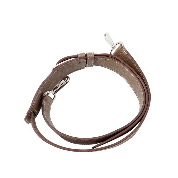 エルメス ショルダーバッグ ジプシエール34 エトゥープ/シルバー金具 トリヨンクレマンス □O刻印