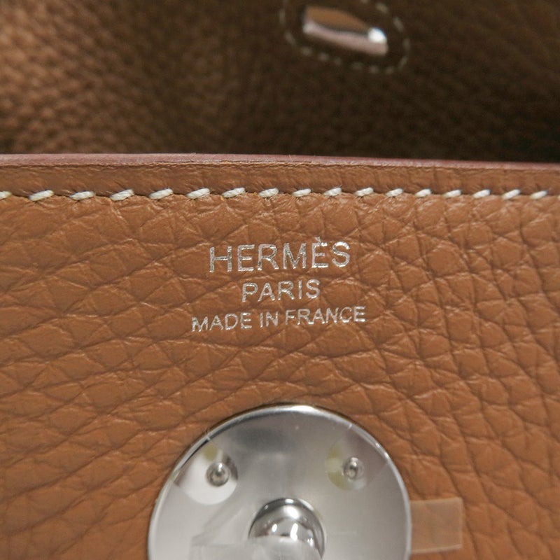 エルメス ハンドバッグ リンディ26  ゴールド/シルバー金具 トリヨンクレマンス K刻印 HERMES 2way ショルダーバッグ