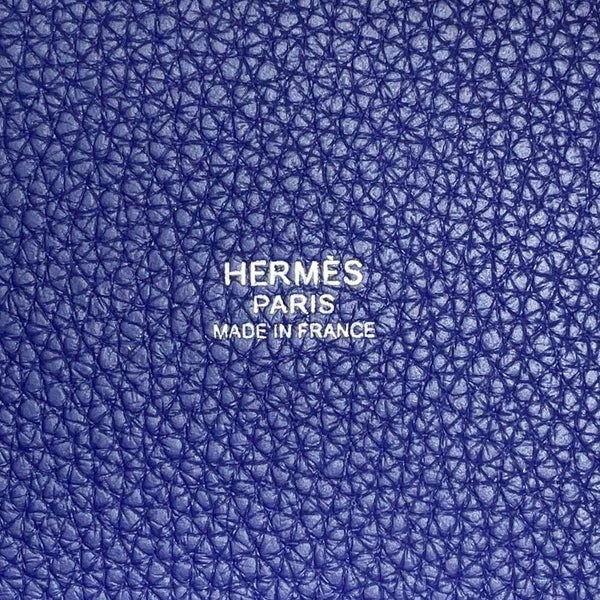 エルメス ピコタンロックPM カザック ブルーエレクトリック/ブルーアンクル/シルバー金具 トリヨンクレマンス Z刻印