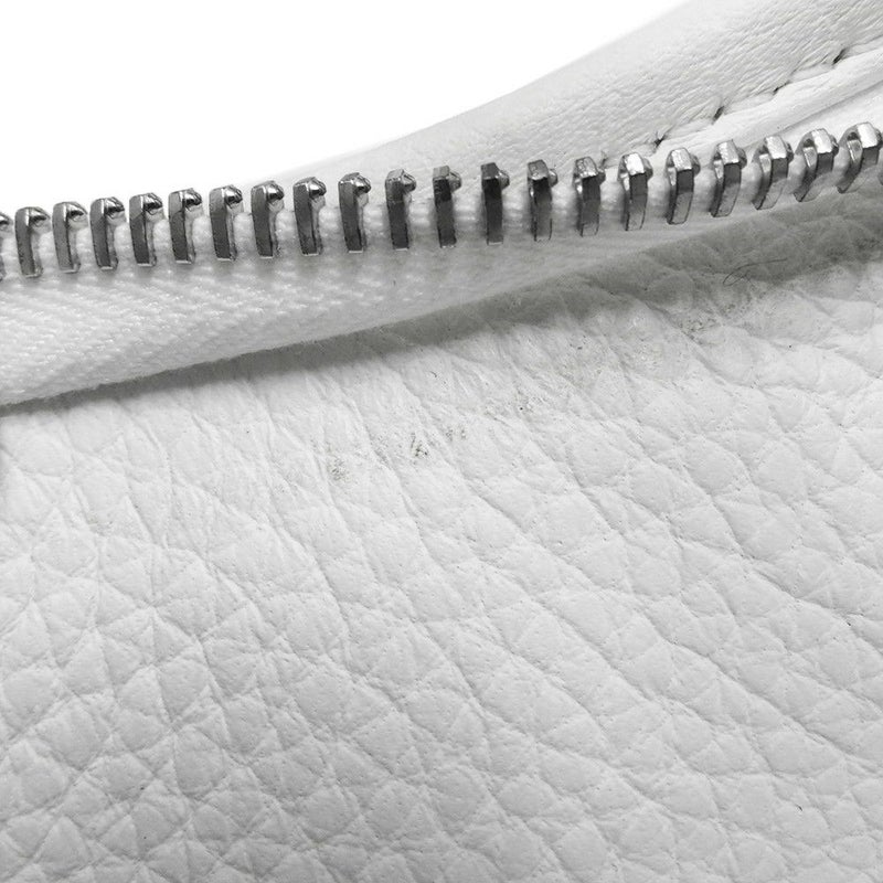 エルメス ショルダーバッグ トリム31 ホワイト/シルバー金具 トリヨンクレマンス □H刻印 白