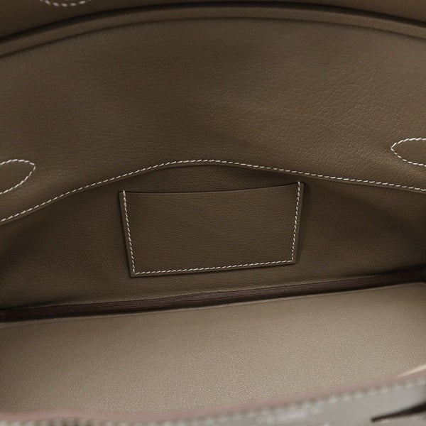 エルメス ショルダーバーキン29 エトゥープ/シルバー金具 エバーカラー K刻印 HERMES Birkin