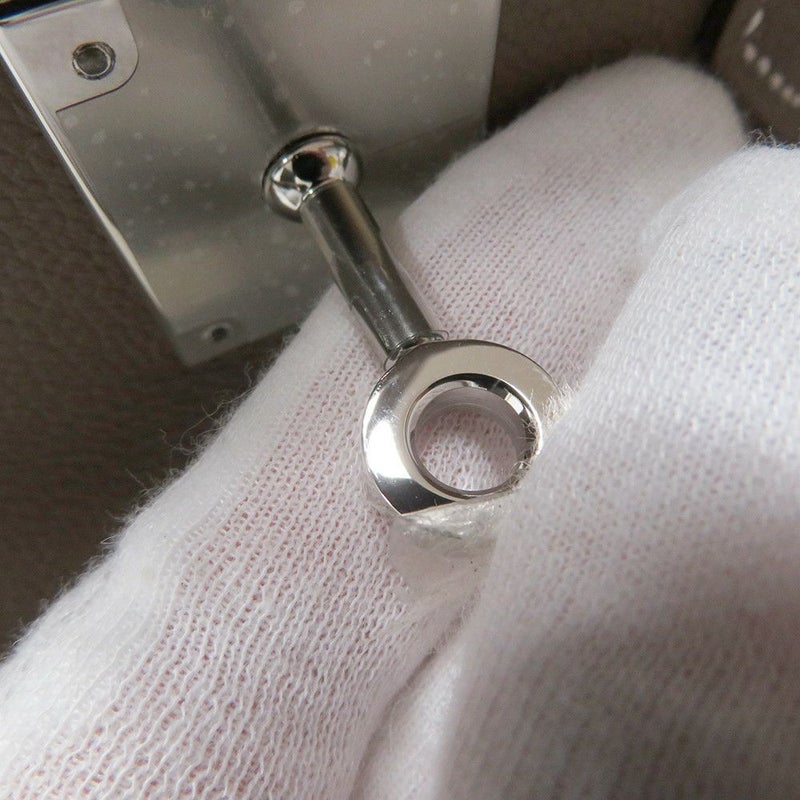 エルメス ショルダーバーキン29 エトゥープ/シルバー金具 エバーカラー K刻印 HERMES Birkin