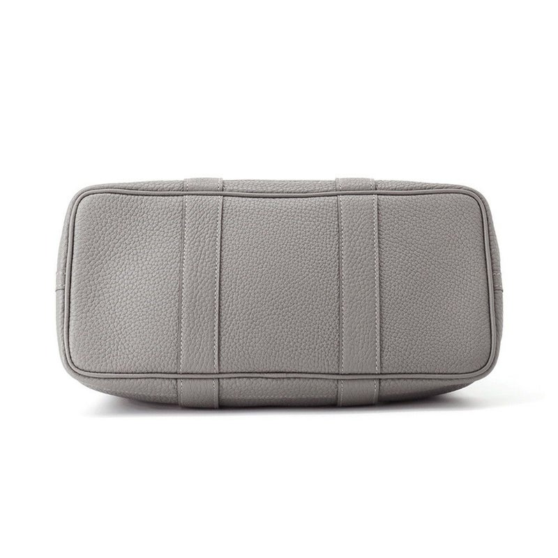 エルメス トートバッグ ガーデンパーティTPM グリメイヤー/シルバー金具 べゴンダ U刻印 HERMES Garden Party