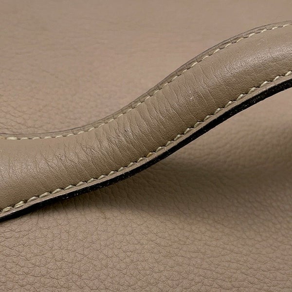 エルメス ハンドバッグ インターシティ ベージュ/シルバー金具 トリヨンクレマンス □D刻印 ショルダーバッグ