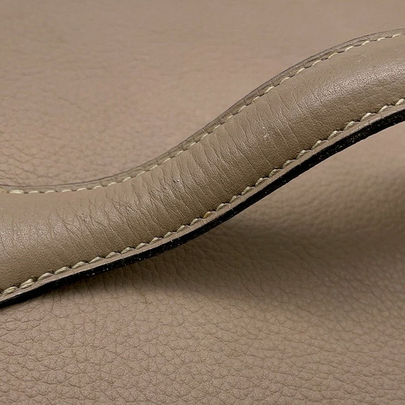 エルメス ハンドバッグ インターシティ ベージュ/シルバー金具 トリヨンクレマンス □D刻印 ショルダーバッグ