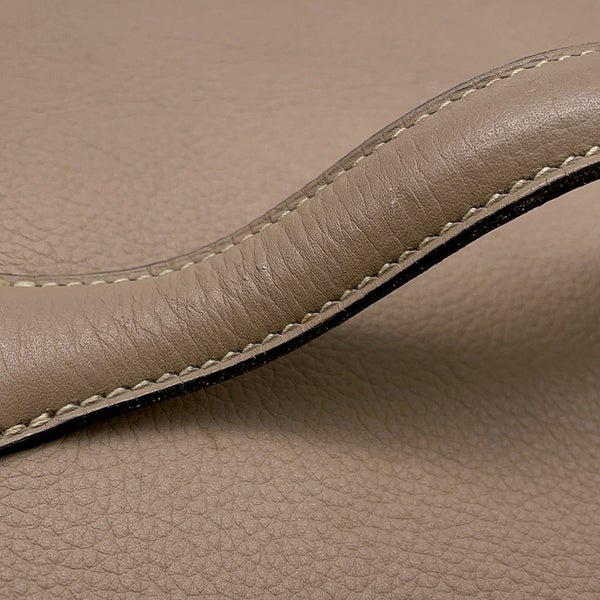 エルメス ハンドバッグ インターシティ ベージュ/シルバー金具 トリヨンクレマンス □D刻印 ショルダーバッグ