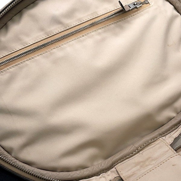 エルメス ハンドバッグ インターシティ ベージュ/シルバー金具 トリヨンクレマンス □D刻印 ショルダーバッグ