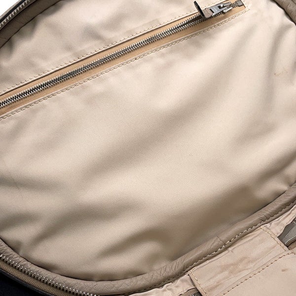 エルメス ハンドバッグ インターシティ ベージュ/シルバー金具 トリヨンクレマンス □D刻印 ショルダーバッグ