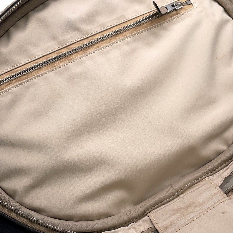 エルメス ハンドバッグ インターシティ ベージュ/シルバー金具 トリヨンクレマンス □D刻印 ショルダーバッグ