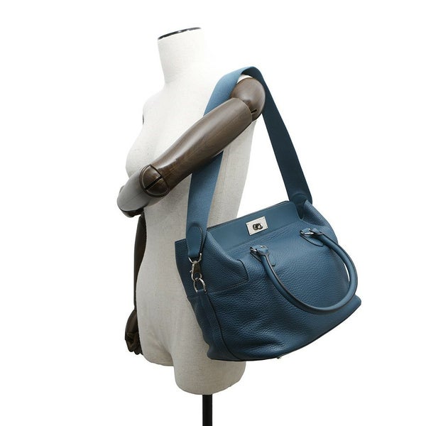 エルメス ハンドバッグ ツールボックス26 コルヴェール/シルバー金具 トリヨンクレマンス T刻印 2wayショルダー