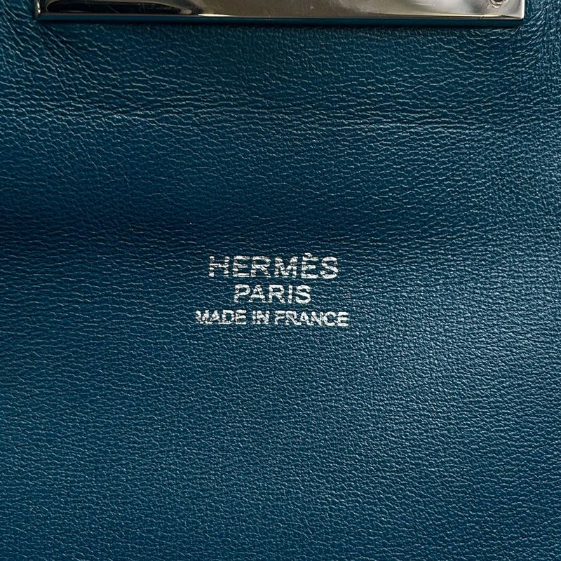 エルメス ハンドバッグ ツールボックス26 コルヴェール/シルバー金具 トリヨンクレマンス T刻印 2wayショルダー