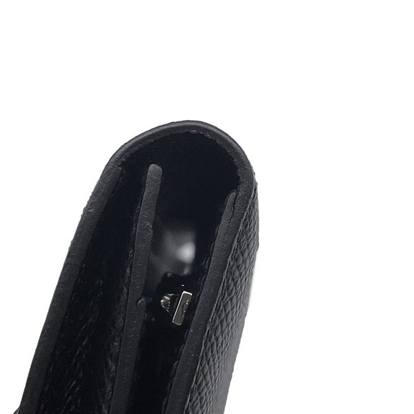 エルメス 長財布 ベアンスフレ ブラック/モノクローム金具 エプソン B刻印 HERMES 財布 黒