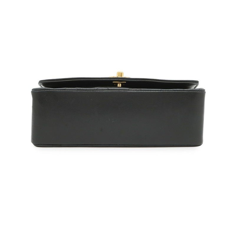 シャネル チェーンショルダーバッグ マトラッセ22 ココマーク ダイアナ シングルチェーン A01164 CHANEL 黒