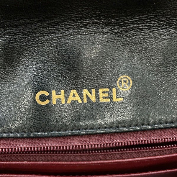 シャネル チェーンショルダーバッグ マトラッセ22 ココマーク ダイアナ シングルチェーン A01164 CHANEL 黒