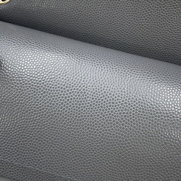 シャネル チェーンショルダーバッグ マトラッセ25 ココマーク キャビアスキン ダブルチェーン A01112 CHANEL