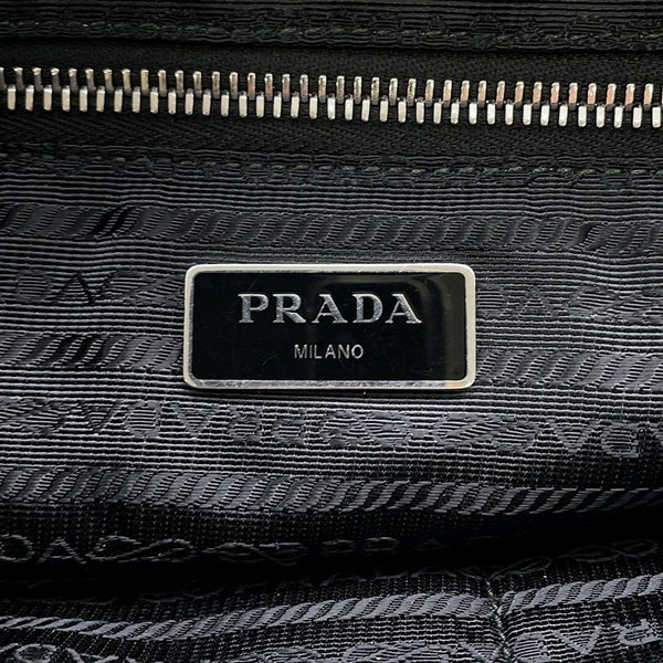 プラダ チェーンショルダーバッグ キルティング ナイロン ブラック 1BB903 PRADA バッグ 黒