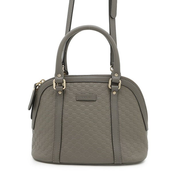グッチ ハンドバッグ マイクログッチシマ 449654 GUCCI 2WAYショルダーバッグ GG柄 アウトレット品