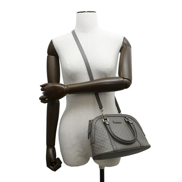 グッチ ハンドバッグ マイクログッチシマ 449654 GUCCI 2WAYショルダーバッグ GG柄 アウトレット品