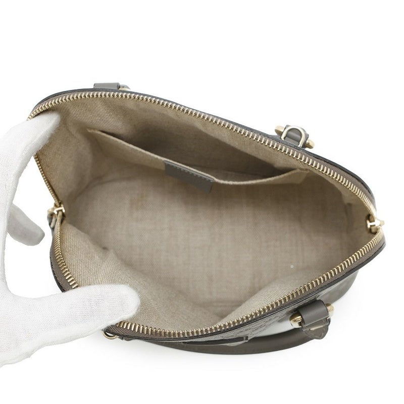 グッチ ハンドバッグ マイクログッチシマ 449654 GUCCI 2WAYショルダーバッグ GG柄 アウトレット品