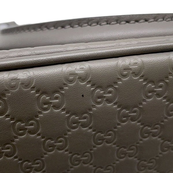 グッチ ハンドバッグ マイクログッチシマ 449654 GUCCI 2WAYショルダーバッグ GG柄 アウトレット品