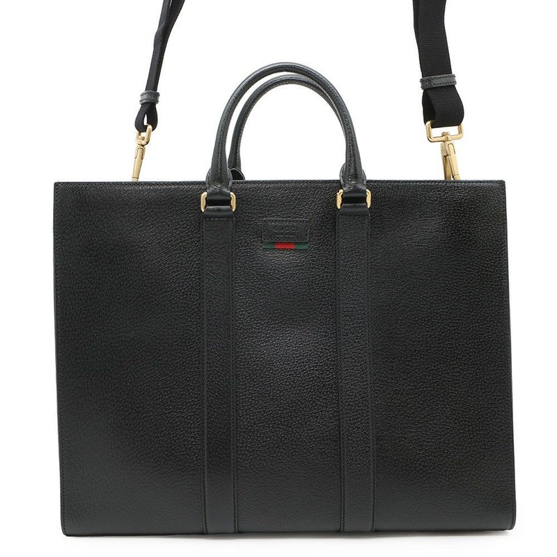 グッチ トートバッグ ロゴ レザー 429036 GUCCI 2wayショルダー バッグ 黒