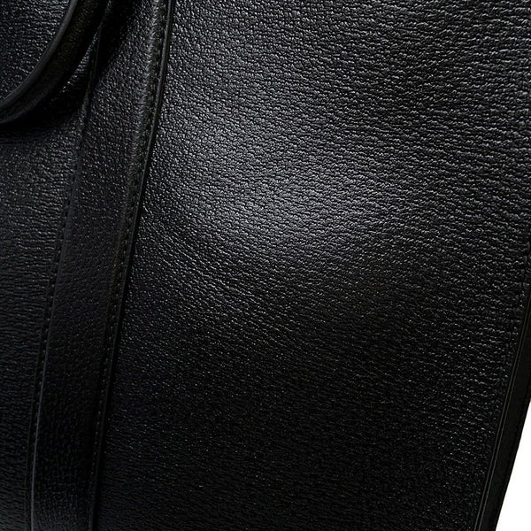 グッチ トートバッグ ロゴ レザー 429036 GUCCI 2wayショルダー バッグ 黒