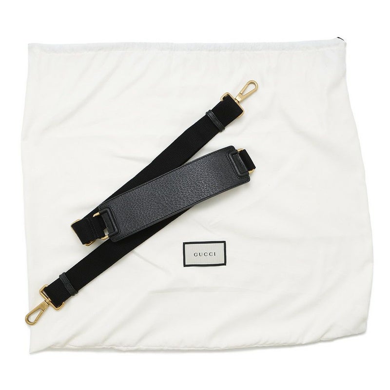 グッチ トートバッグ ロゴ レザー 429036 GUCCI 2wayショルダー バッグ 黒