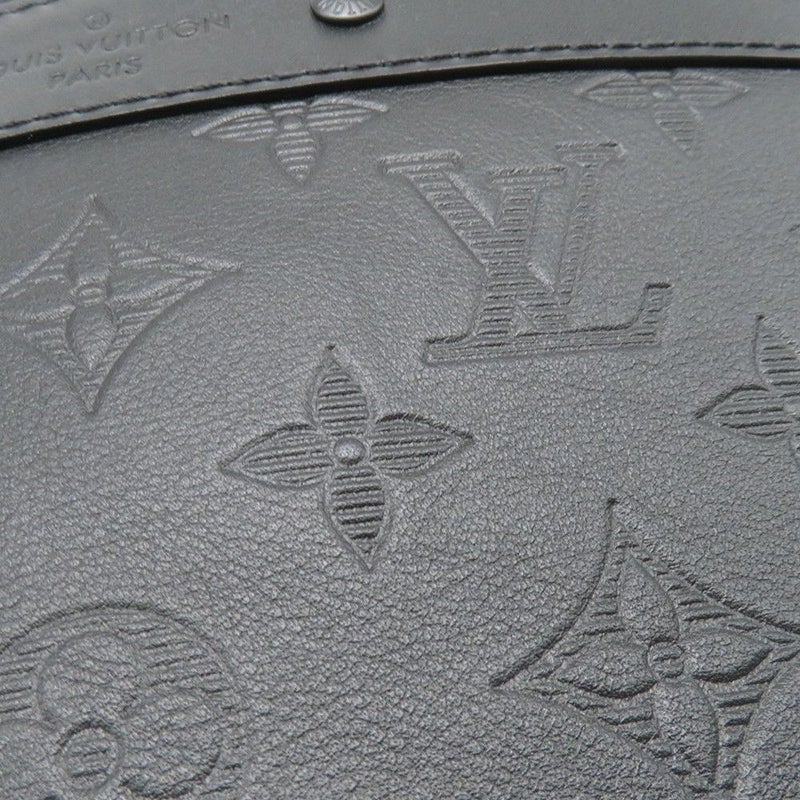 ルイヴィトン クラッチバッグ モノグラム・シャドウ ポシェット・トゥ・ゴー M81570 ブラック 黒