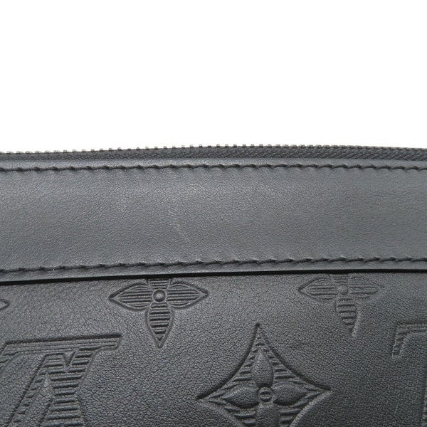 ルイヴィトン クラッチバッグ モノグラム・シャドウ ポシェット・トゥ・ゴー M81570 ブラック 黒