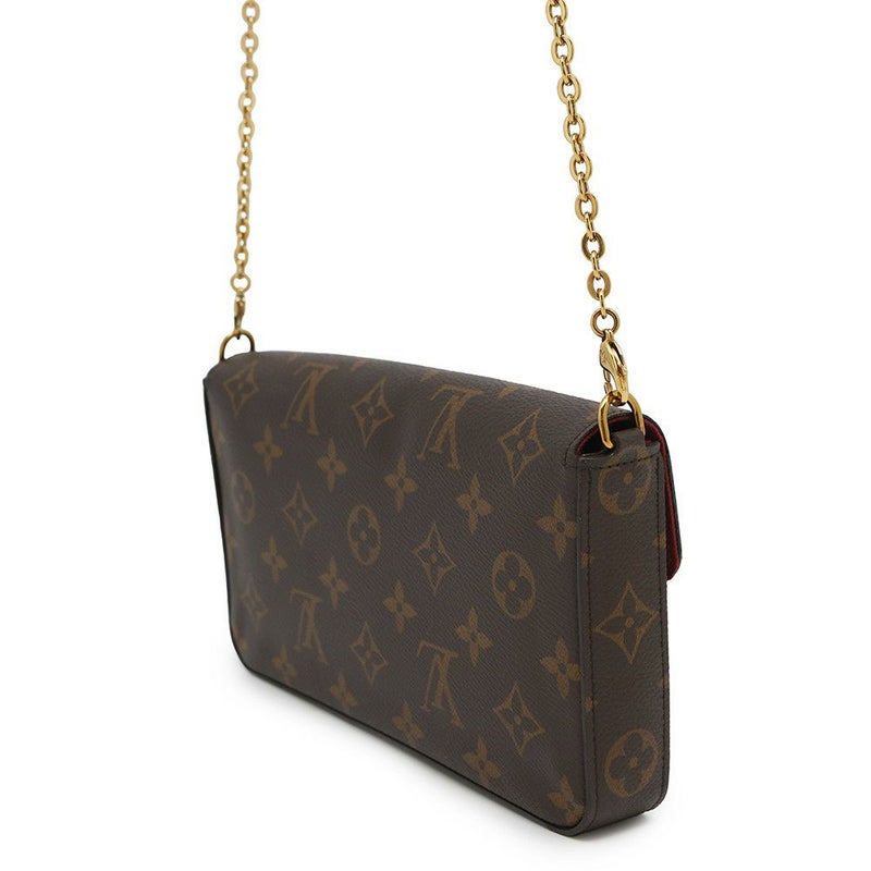 ルイヴィトン チェーンウォレット モノグラム ポシェット・フェリシー M81896 LOUIS VUITTON