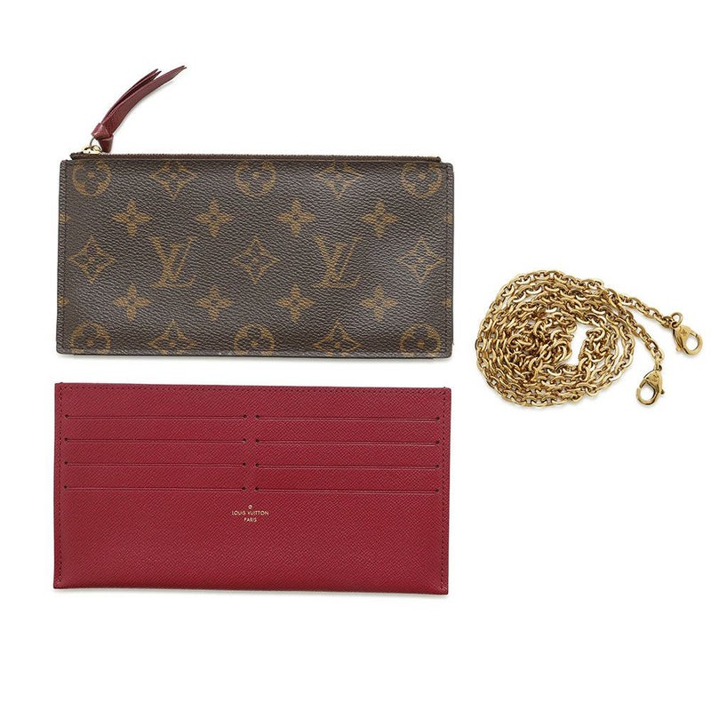 ルイヴィトン チェーンウォレット モノグラム ポシェット・フェリシー M81896 LOUIS VUITTON