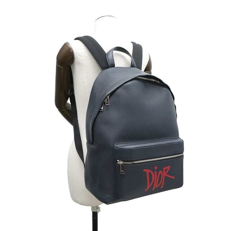 クリスチャン・ディオール リュック ステューシーコラボ レザー Christian Dior バックパック メンズ