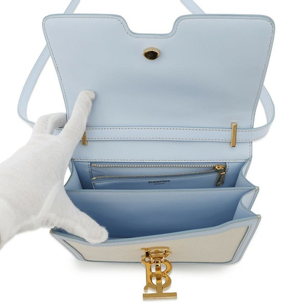 バーバリー ショルダーバッグ TBロゴ キャンバス BURBERRY バッグ